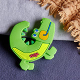 Crocodile Silicone Grasping Toy