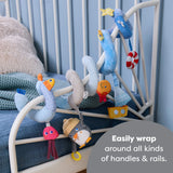 Penguin Activity Spiral Stroller & Car Seat Toy