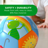 Rainbow World Baby Ball 4.5"