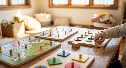 Best wooden peg puzzles for 2 year olds