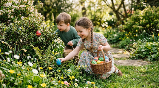 Wooden Easter egg hunt toys