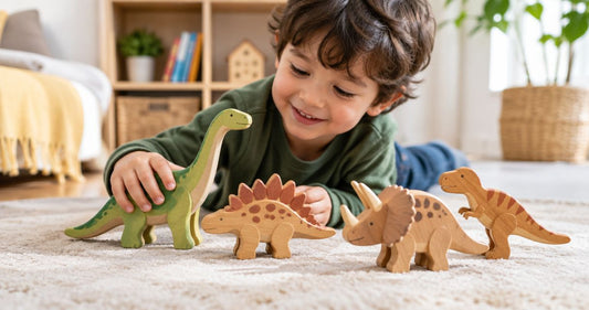 Best wooden dinosaur toys for kids