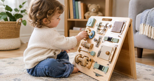 Best wooden busy boards for toddlers