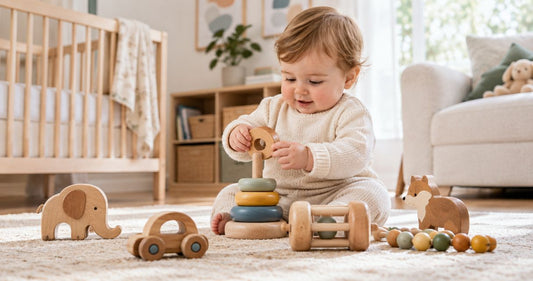 How to add Habauk wooden toys to a Prezola baby wish list