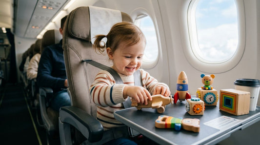 Best wooden toys for flying with toddlers