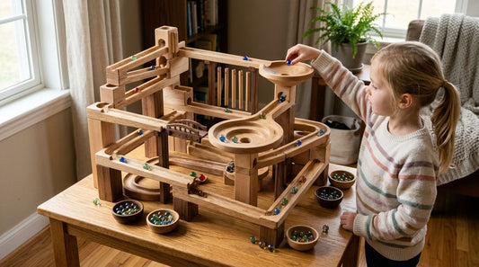 How much does a wooden marble run cost?